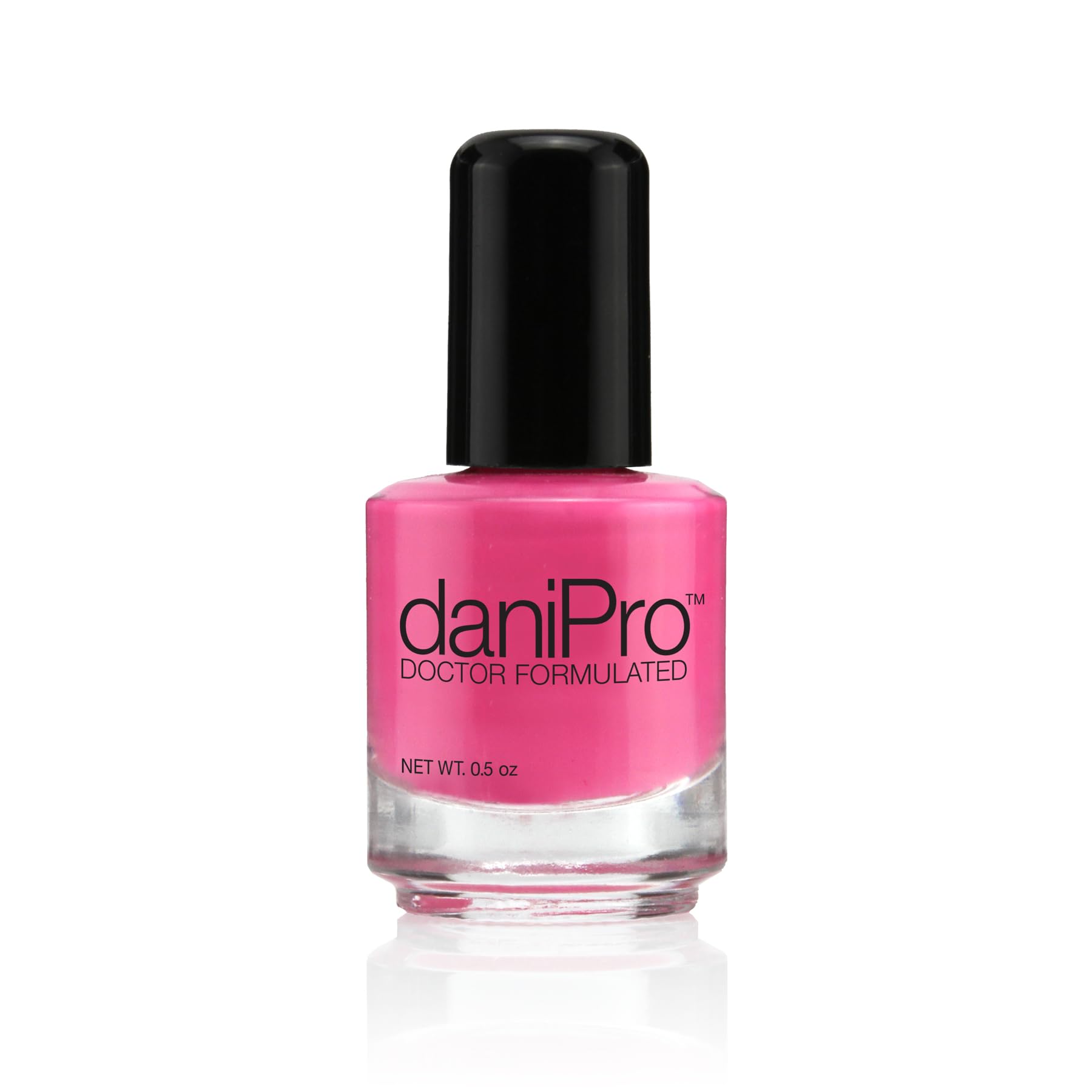 daniPro Doctor Formulated bright pink Nail Polish My Girl - Fingernail Polish & Toenail Polish, 0.5 oz with Biotin & Vitamins - Vegan Formula for Healthy Nails - Manufactured in the USA