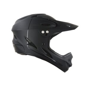 Demon United Podium Black/Black Full Face Mountain Bike Helmet- BMX Helmet- with Demon Viper MTB Goggles- 3 Goggle Color Options Available (White Goggle Frame, XLarge)