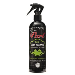 purl eco ski & snowboard base cleaner, 12 oz spray