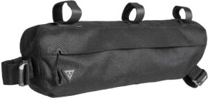 topeak midloader 6 litre capacity bike packing bag, black