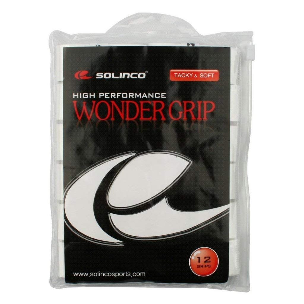 Solinco Wonder Grip Tennis Overgrip 12 Pack - Soft and Tacky