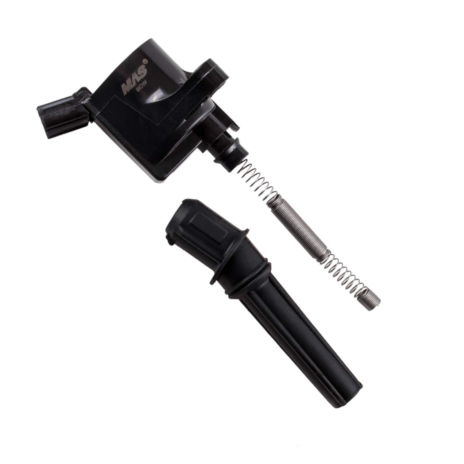 MAS Ignition Coils DG508 and Motorcraft Spark Plugs SP493 compatible with Ford Lincoln Mercury 4.6L engines