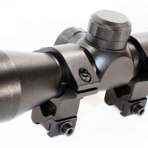 Trinity 4X32 hunting scope for Savage Model 64 dovetail rail system mildot reticle aluminum black hunting optics tactical accessory target range gear.