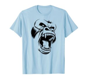 gorilla beast fashion workout t-shirt