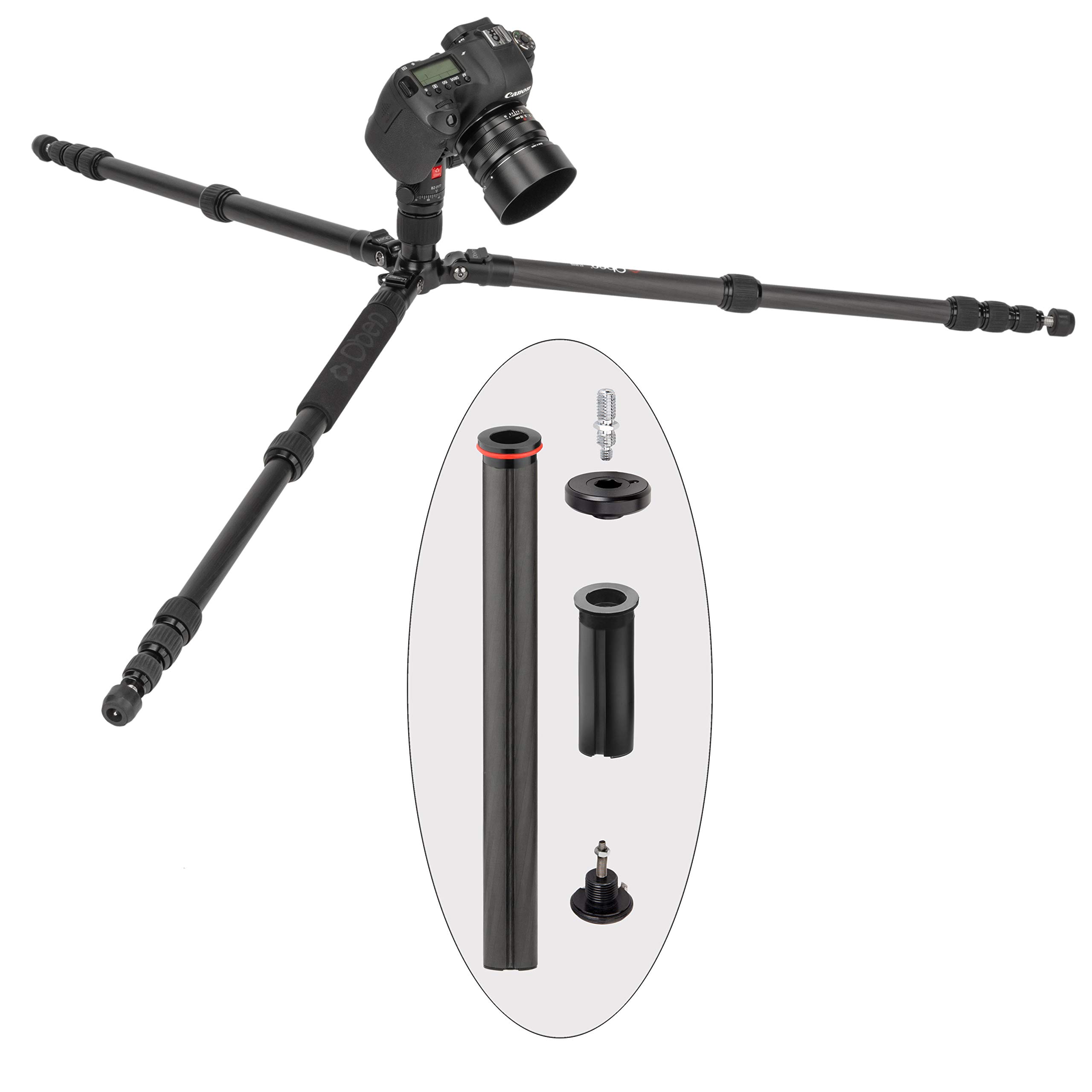 Oben CT-3565 Carbon Fiber Tripod and BZ-217T Triple-Action Ball Head