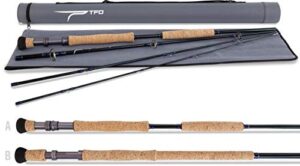 tfo ld blue water sg rod w/case, 10-12 wt. 9'0" 4 pc.