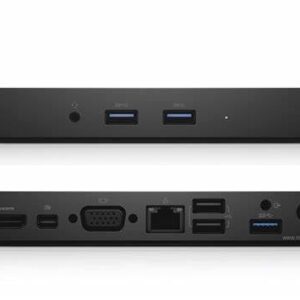 Dell WD15 Monitor Dock 4K with 130W Adapter, USB-C, (450-AFGM, 6GFRT) (Renewed)