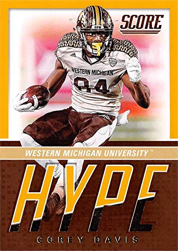 Corey Davis Football Card (Western Michigan) 2017 Score Hype Rookie #6