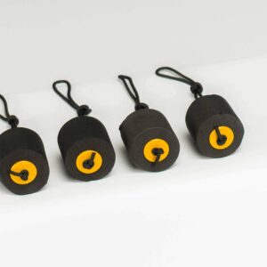 Pelican Sit-on-Top Kayak Scupper Plugs 4 Pack - Fits Most Kayak - EVA Material - Black