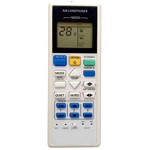 Replacement for Air Conditioner Remote Control CS-S9RKV CS-S12RKV CS-S18RKV CS-S24RKV CS-S28RKV