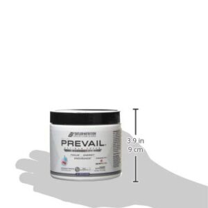 Prevail Pre Workout Powder with Nootropics: Pre Workout for Men and Women, Cutting Edge Energy and Focus Supplement with L Citrulline, Alpha GPC, L Tyrosine, Neurofactor | Rainbow Freeze, 40 SRV