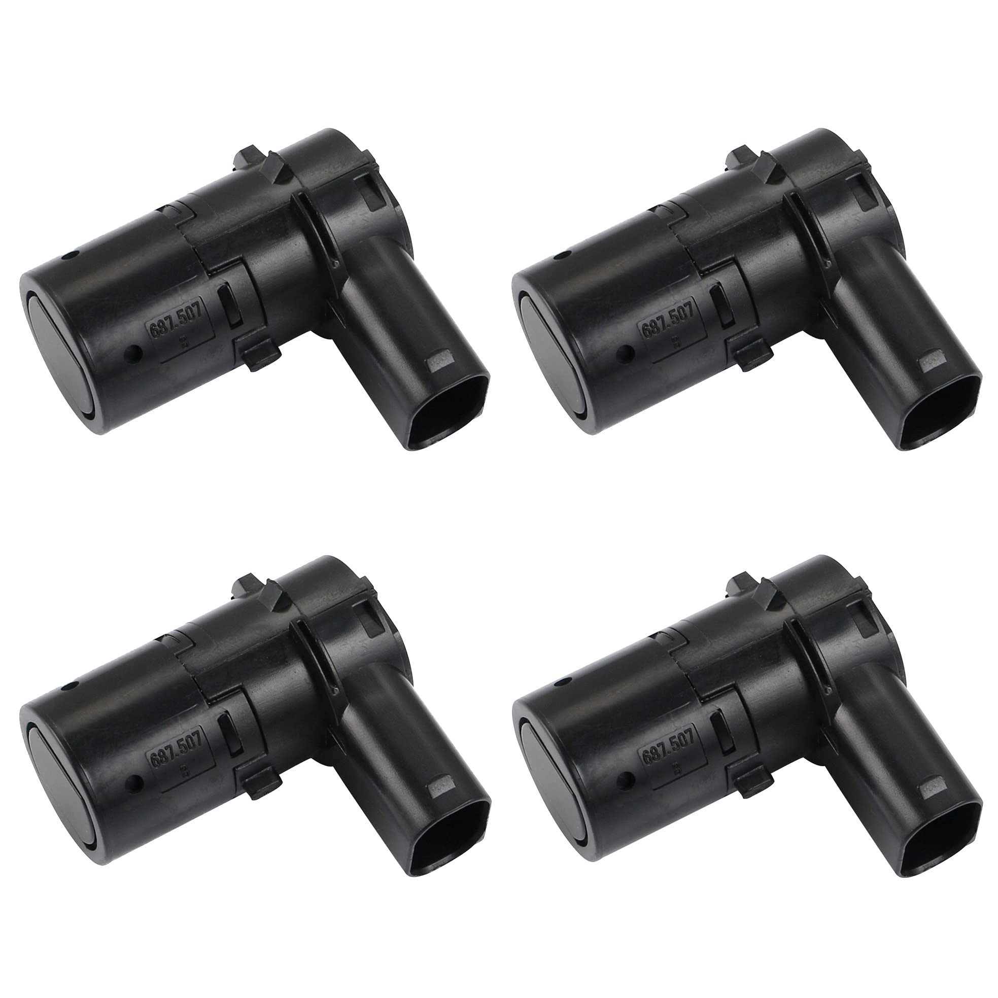 4 Pcs Reverse Backup Park Sensor 3F2Z15K859BA 4F2315K859AA Parking Assist Sensor Bumper Object Sensor Compatible with Ford F150 F250 F350 E150 E250 E350 Expedition Explorer Escape Lincoln Mercury