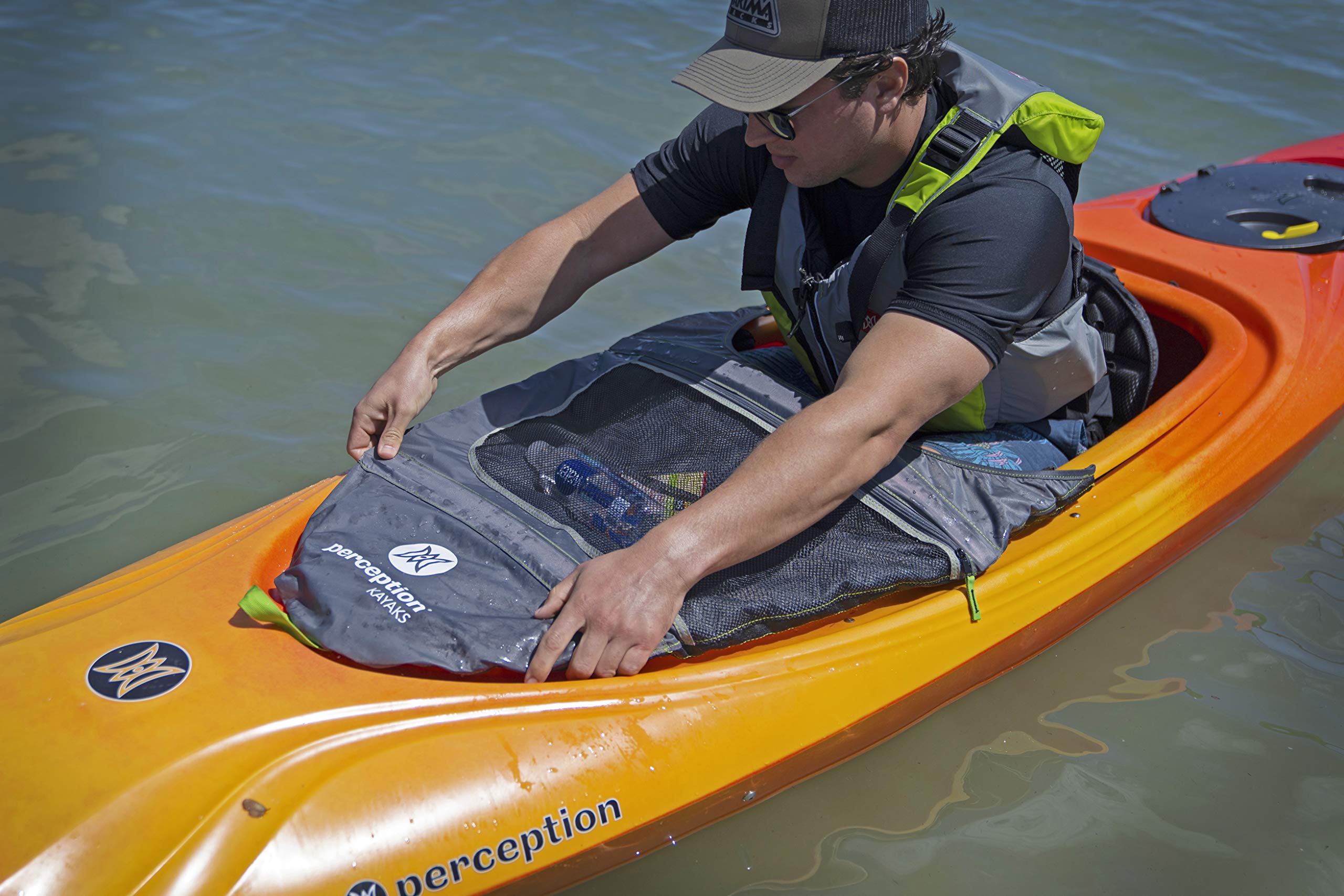 Perception Kayaks Sun Shield for Sit-Inside Kayaks - Size Grey, P12-P13