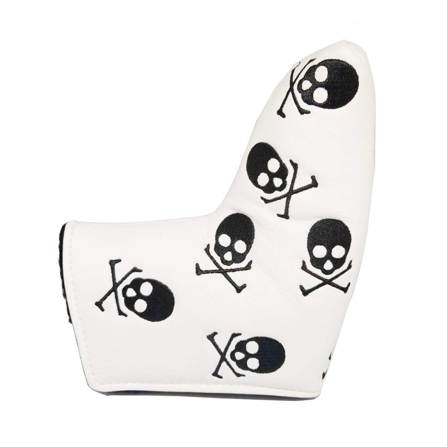 Golf Skull Headcover Putter Cover Blade Head Cover for Most Putters