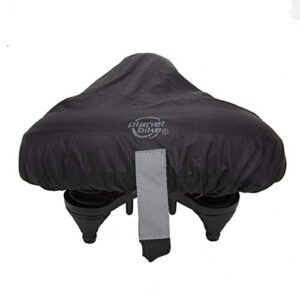 Planet Bike Waterproof Bike Seat Cover - Cruiser, Black