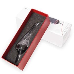 Wine Aerator Pourer - Premium Aerating Pourer and Decanter Spout - Red Wine Aerator Kit