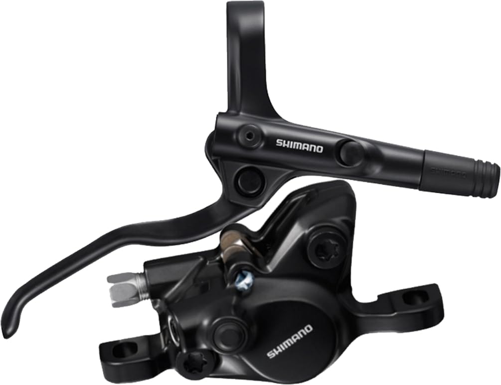 SHIMANO Disc Brake Assembled Set, Bl-Mt200(R), Br-Mt200(R), Blac