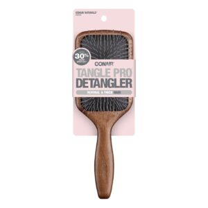 conair conair detangling brush wood pro, 1 count