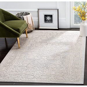 SAFAVIEH Reflection Collection Area Rug - 10' x 14', Beige & Cream, Vintage Distressed Design, Non-Shedding & Easy Care, Ideal for High Traffic Areas in Living Room, Bedroom (RFT664A)