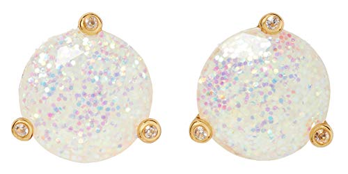 Kate Spade Glitter Round Opaque Earrings