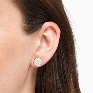 Kate Spade Glitter Round Opaque Earrings