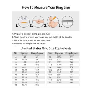 6mm Black Tungsten I Love You Ring for Men Women Engraved Couple Wedding Band Comfort Fit Size 8.5