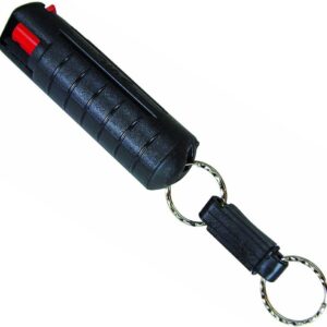 Aerko International (4 ea.) Freeze +P Pepper Spray - 1/2 oz Stream - Black Key Chain (in Retail Packaging)