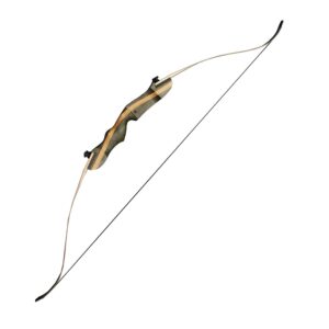 southland archery supply junior 58" takedown archery recurve bow for youth traditional wooden classic hunting target - (20lbs, right)