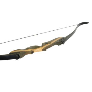 Southland Archery Supply Junior 58" Takedown Archery Recurve Bow for Youth Traditional Wooden Classic Hunting Target - (20lbs, Right)