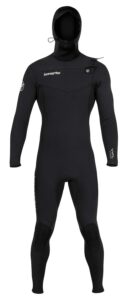 hyperflex 5/4/3mm men's vyrl f/z hooded fullsuit