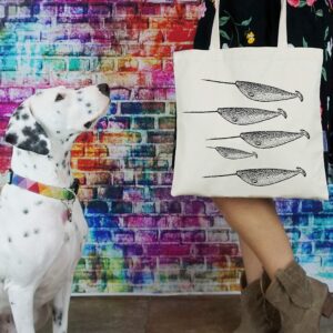 Pet Studio Art Narwhal Pod Tote Bag