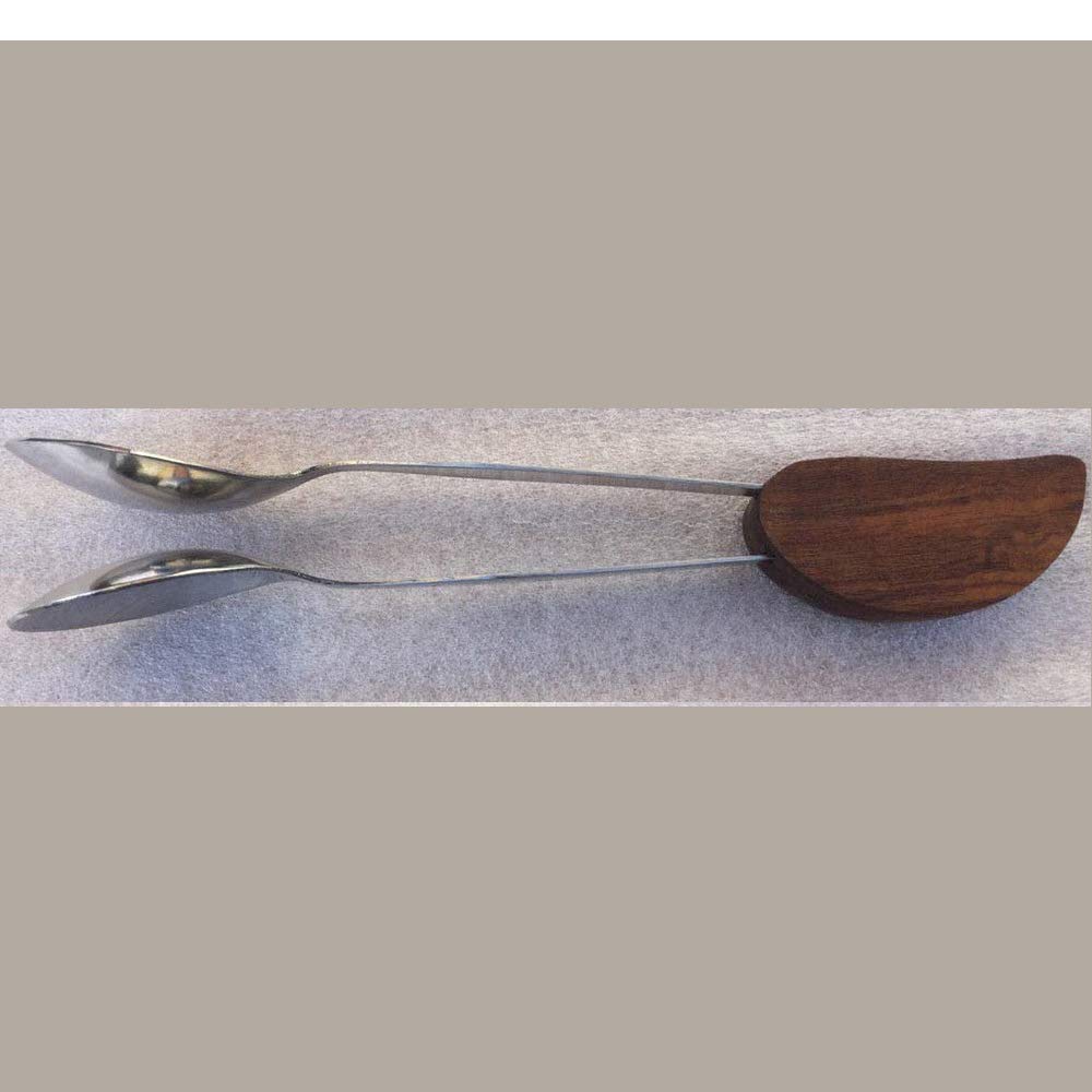 AAR Traditional Irish Percussion Session folk Rosewood Metal Stainless Steel Spoons (Steel&Wood)