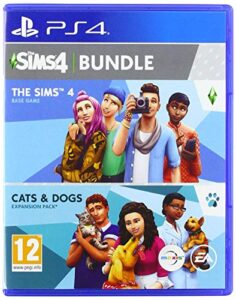 the sims 4 plus cats and dogs bundle (ps4)