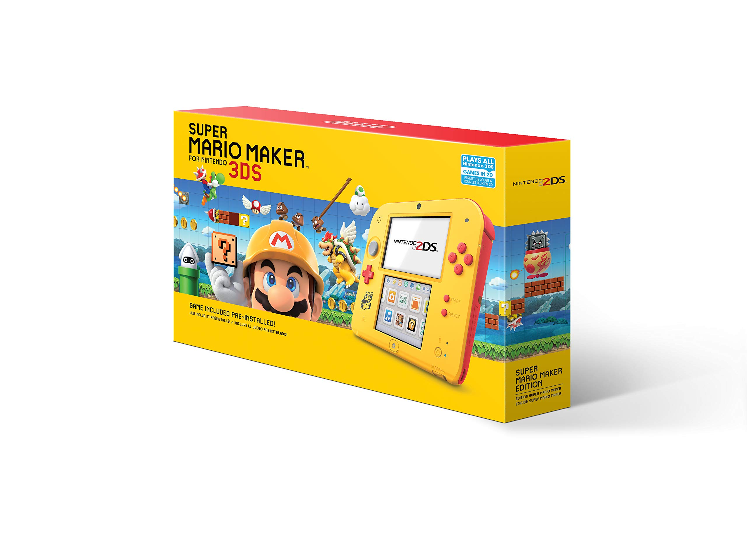 Nintendo 2DS Super Mario Maker Edition (w/Super Mario Maker for 3DS (Pre-Installed)) - 2DS