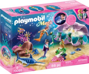 playmobil mermaid pearl shell nightlight