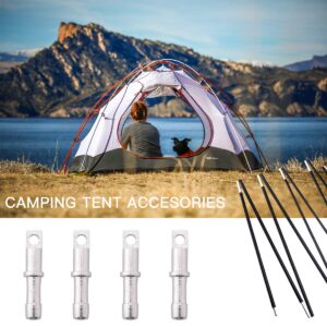 BRILLIANCE4U Aluminum Tent Poles Male End Tips Replacement Accessories Spare End Plugs for 7.9mm, 8.5mm, 9.5mm Tent Poles (for 7.9mm Tent Poles)