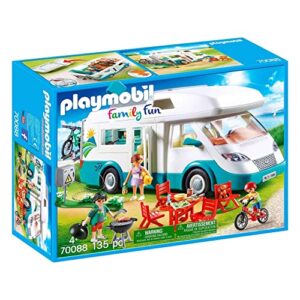 playmobil family camper vehicle playset