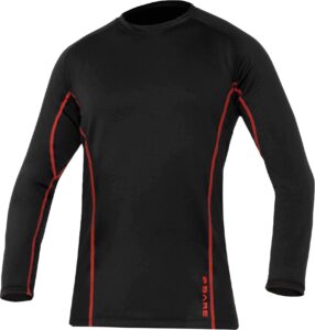 bare ultrawarmth base layer top, mens, black - xl