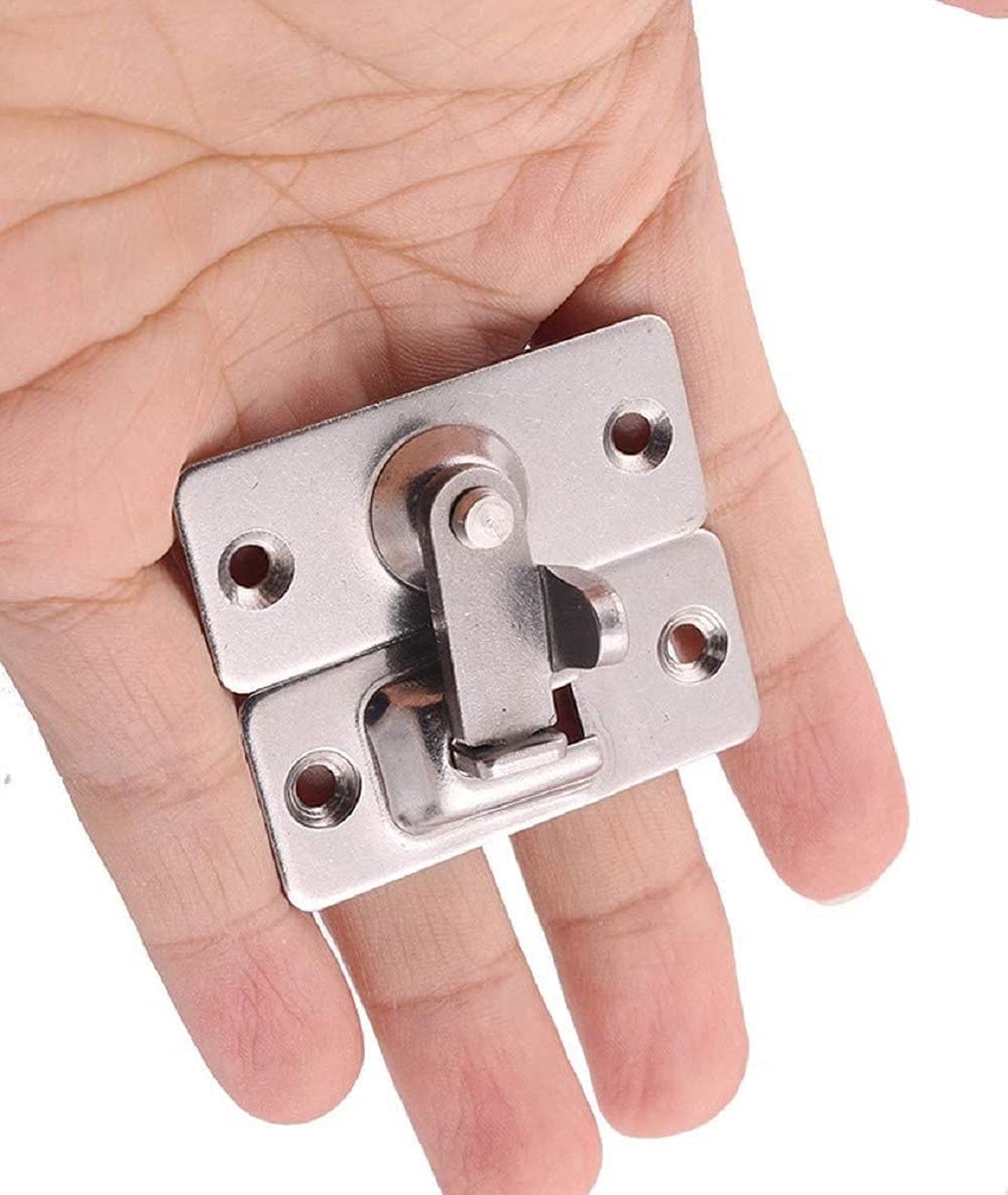 Small 90 degree right angle door lock latch latch bolt lock cam lock door and window push-pull lock rod bolt barn push-pull door lock