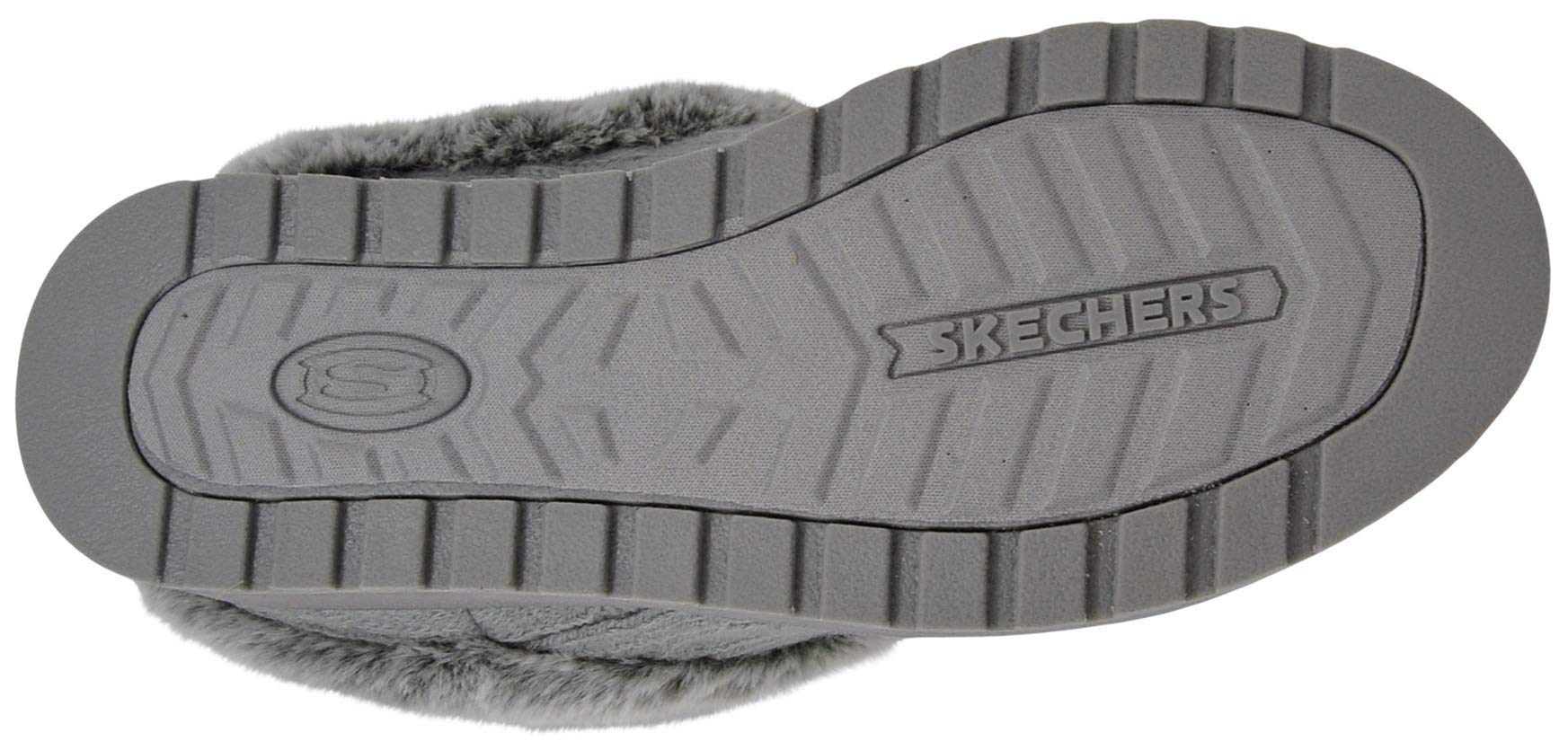 Skechers BOBS from Women's Keepsakes Delight Slipper, Grey, 9 M US