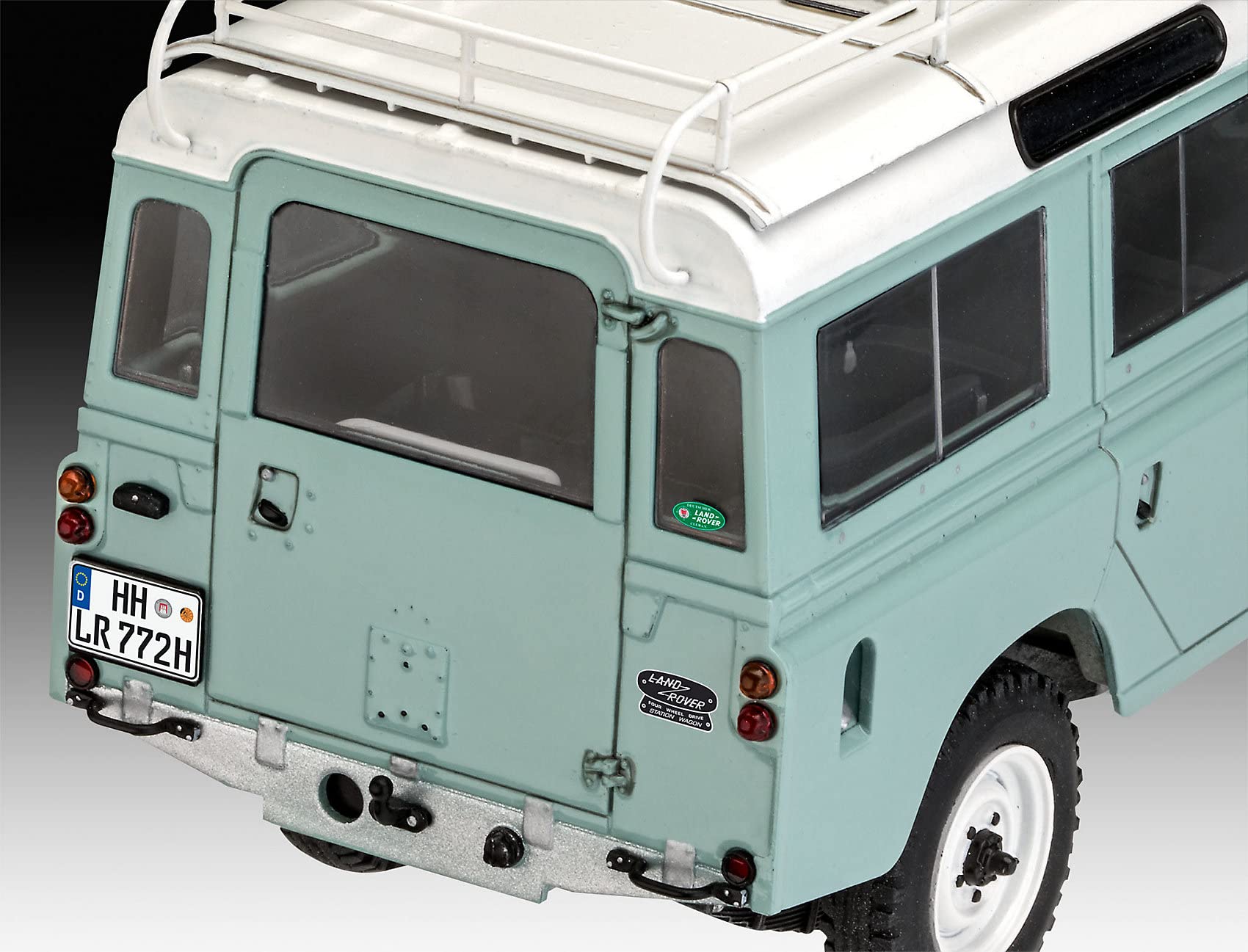 Revell RV07047 1:24 - Land Rover Series III Plastic Model kit 1/24, Multicolor