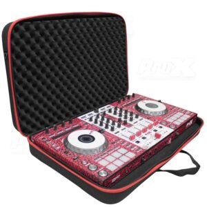 ProX XB-DJCM ZeroG Ultra Lightweight Hard Shell DJ Controller Strap Bag, For Pioneer DDJ-RX SX3 S1 and Numark Mixstream Pro Mixdeck, Pro Audio gear Storage