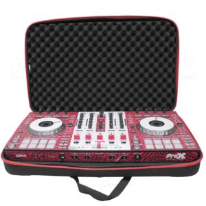 ProX XB-DJCM ZeroG Ultra Lightweight Hard Shell DJ Controller Strap Bag, For Pioneer DDJ-RX SX3 S1 and Numark Mixstream Pro Mixdeck, Pro Audio gear Storage