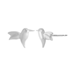 Boma Jewelry Sterling Silver Hummingbird Stud Earrings