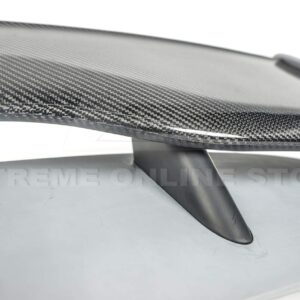 Replacement for 2013-2018 Ford Focus Hatchback Models | EOS RS Style Rear Roof Wing Spoiler (Carbon Fiber)