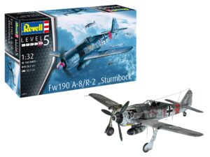 revell 03874 1:32 fw190 a-8 'rammjäger' plastic model kit