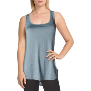 reebok women's legend performance singlet racerback tank top faded denim s