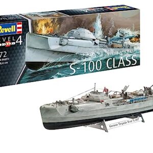 Revell GmbH Revell 05162 5162 1:72 German Fast Attack Craft S-100 Plastic Model Kit Multicolour, 1/72