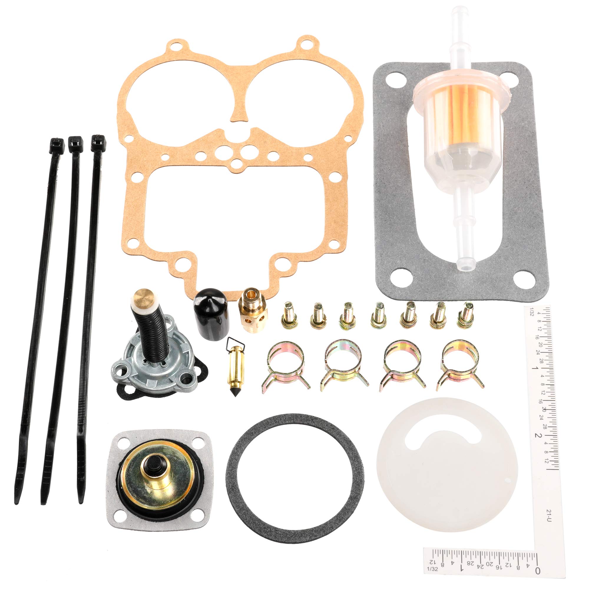 iFJF Carburetor Rebuild Kit Replacemnet for Weber 32 36 DGV DGAV DGEV Carburetor Replaces 92-3237-05