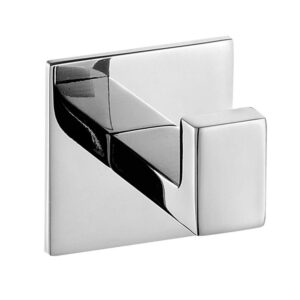 Celbon Stainless Steel Bathroom Towel Hook Self Adhesive Robe Coat Hook in Bathroom,No Screw Need and Chrome Finish …